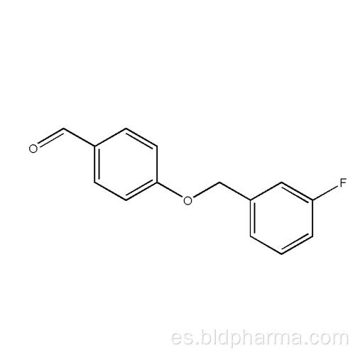 4- (3-fluoro-benciloxi) -benzaldehído CAS 66742-57-2